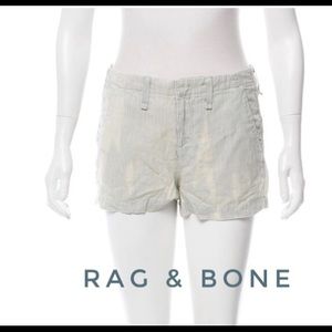 Rag and Bone | Bleached Striped Shorts